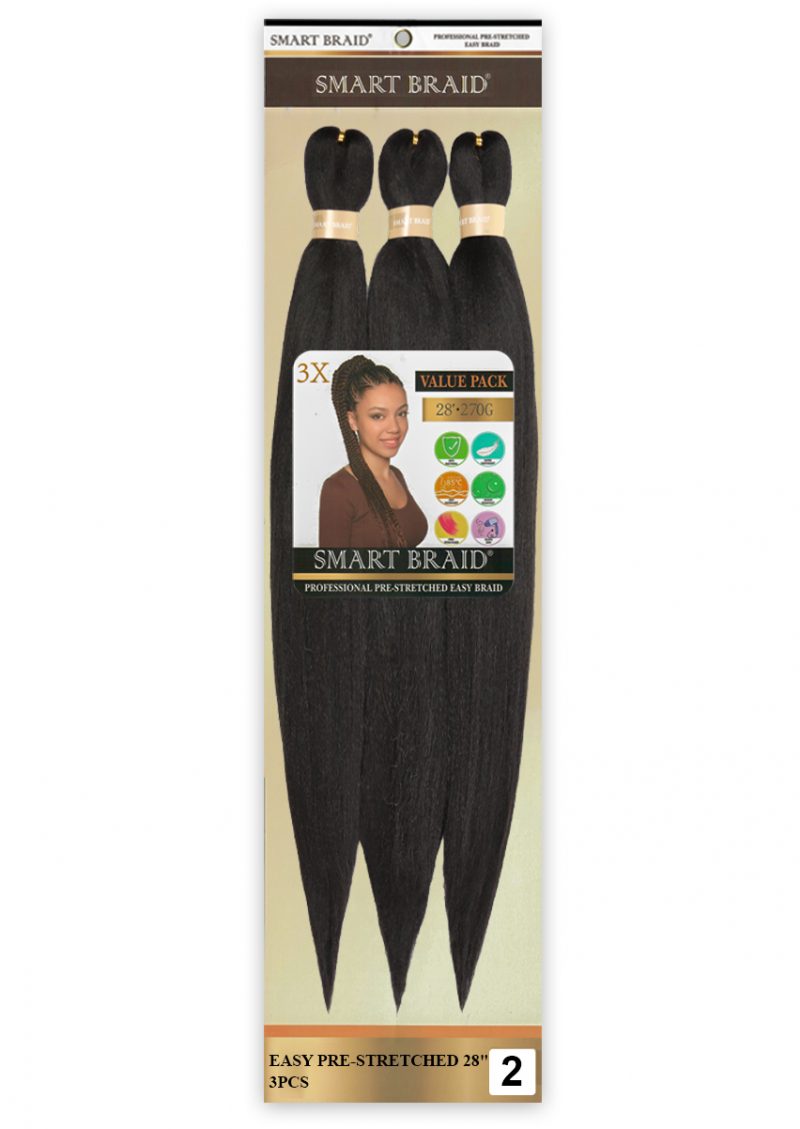 X Smart 3x PRE STRETCH BRAIDS 28" #2