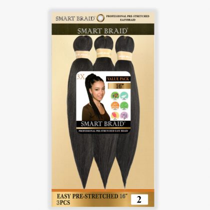 X Smart 3x Pre Stretch Braids 16" #2