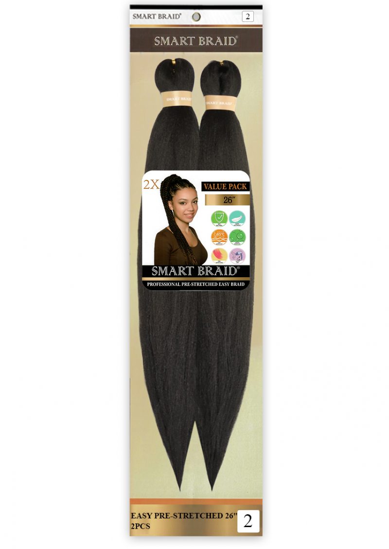 X Smart 2x Pre Stretch Braids 26" #2
