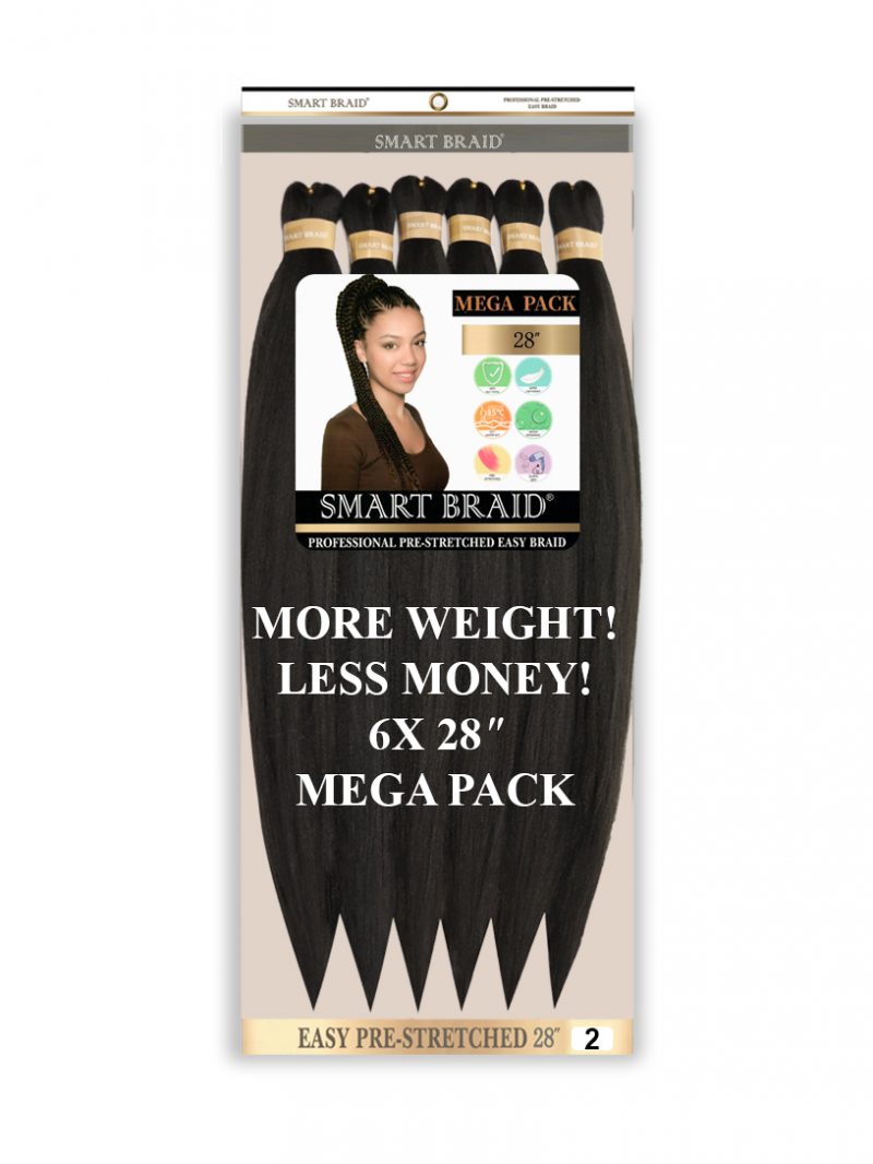 X Smart 6x Pre Stretch Braids 28" #2