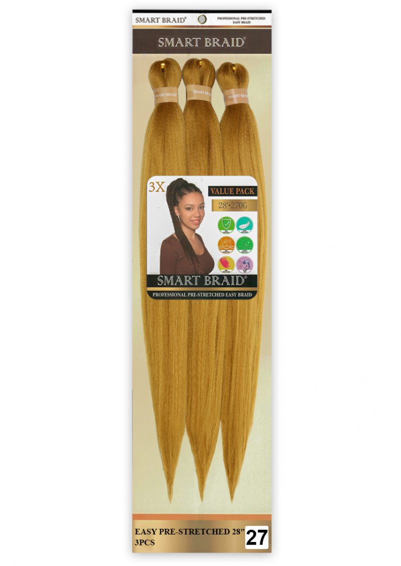 X Smart 3x PRE STRETCH BRAIDS 28" #27