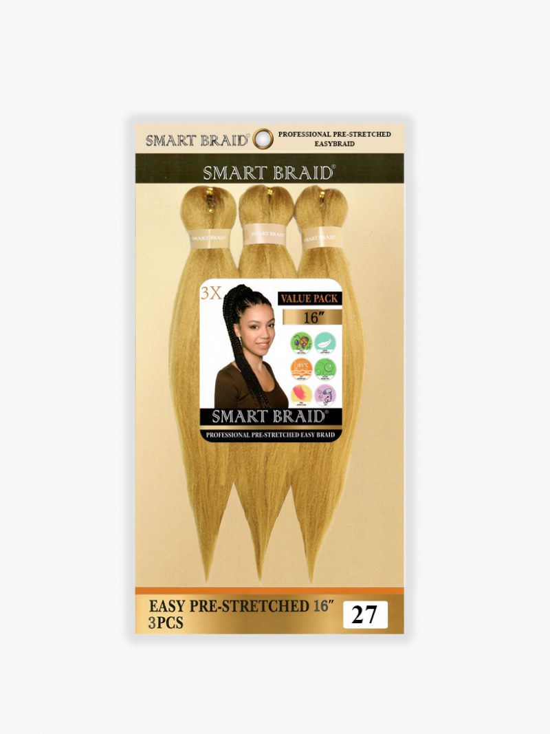 X Smart 3x Pre Stretch Braids 16" #27