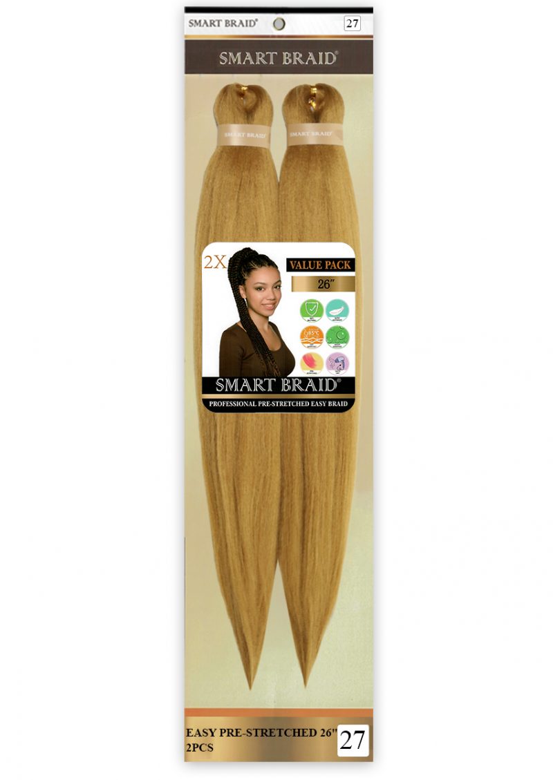X Smart 2x Pre Stretch Braids 26" #27