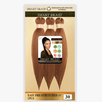 X Smart 3x Pre Stretch Braids 16" #30