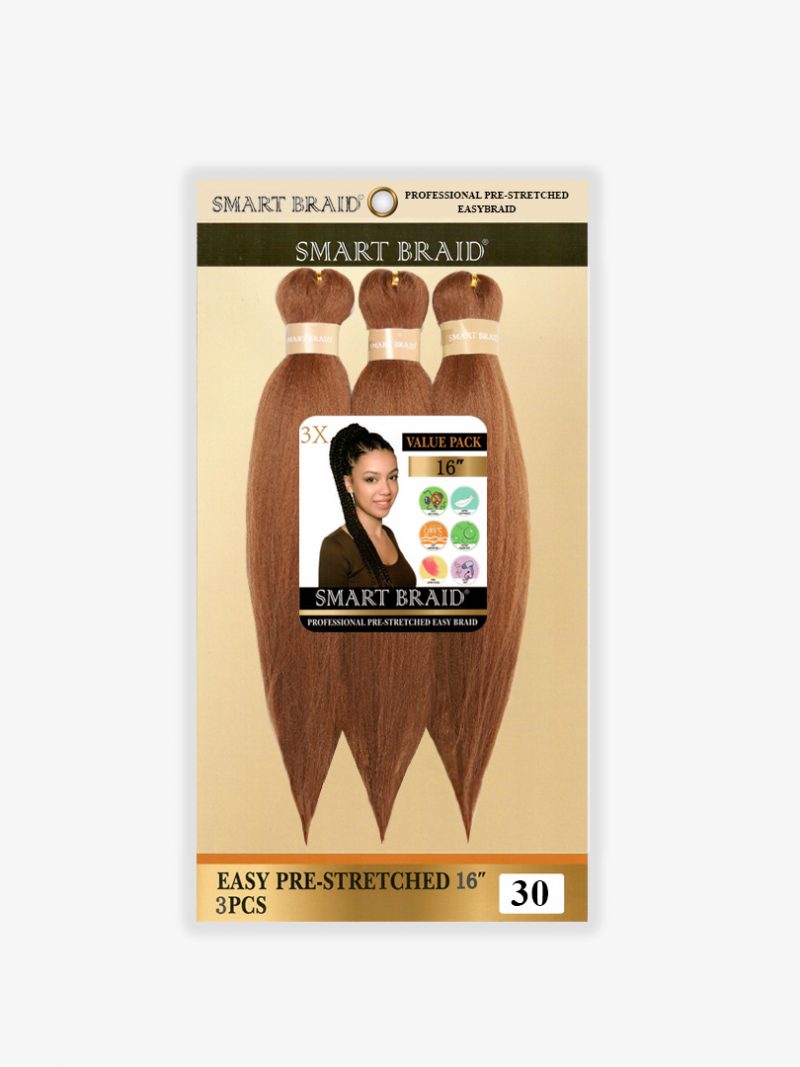 X Smart 3x Pre Stretch Braids 16" #30