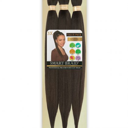 X Smart 3x PRE STRETCH BRAIDS 28" #4