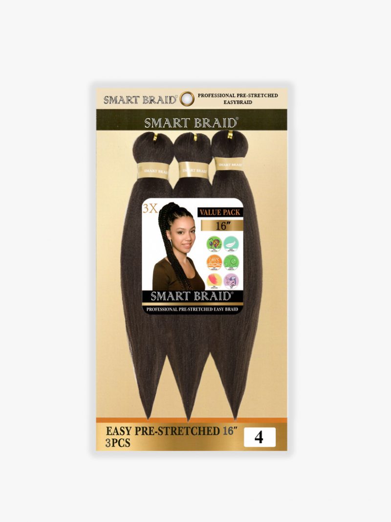 X Smart 3x Pre Stretch Braids 16" #4