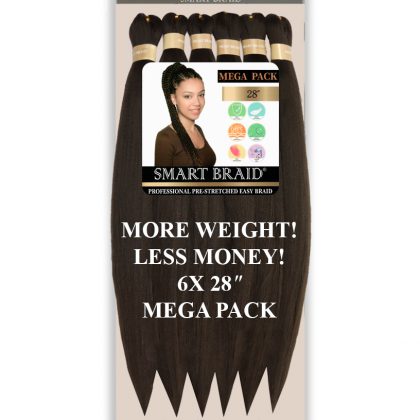 X Smart 6x Pre Stretch Braids 28" #4