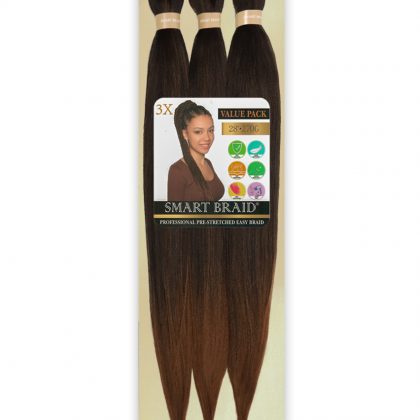 X Smart 3x PRE STRETCH BRAIDS 28" #T1B/30
