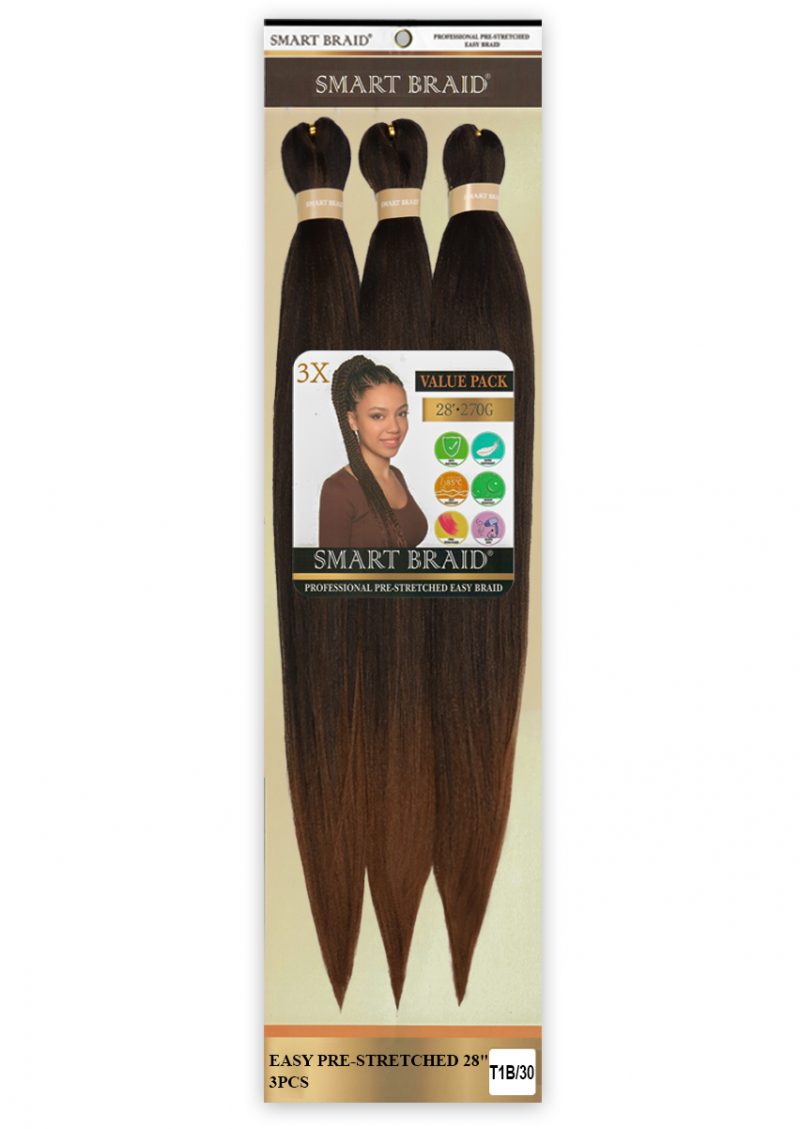 X Smart 3x PRE STRETCH BRAIDS 28" #T1B/30