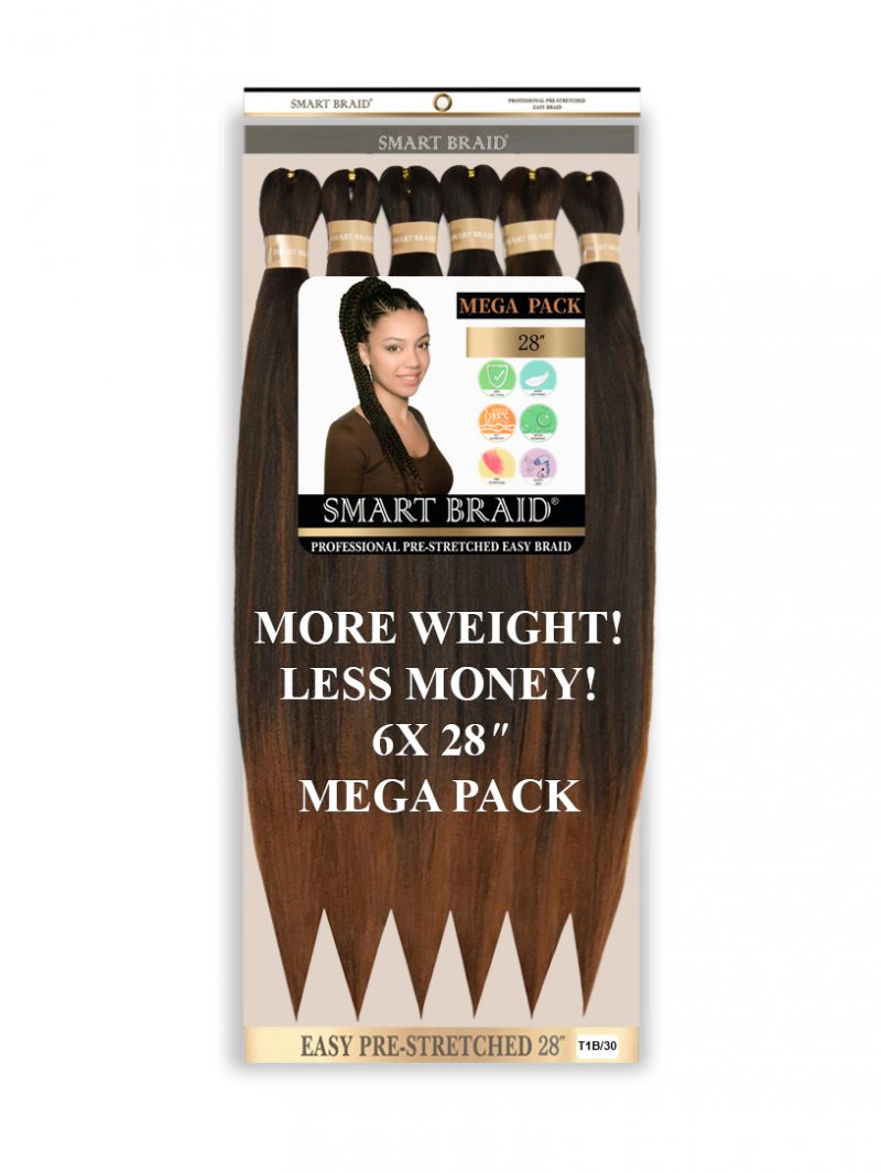 X Smart 6x Pre Stretch Braids 28" #T1B/30