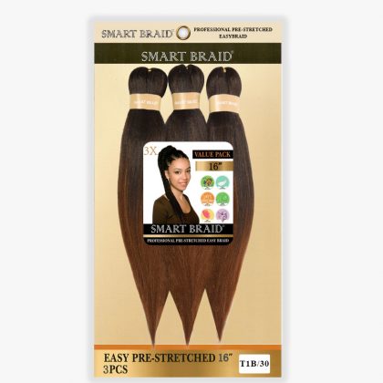 X Smart 3x Pre Stretch Braids 16" #T1B/30