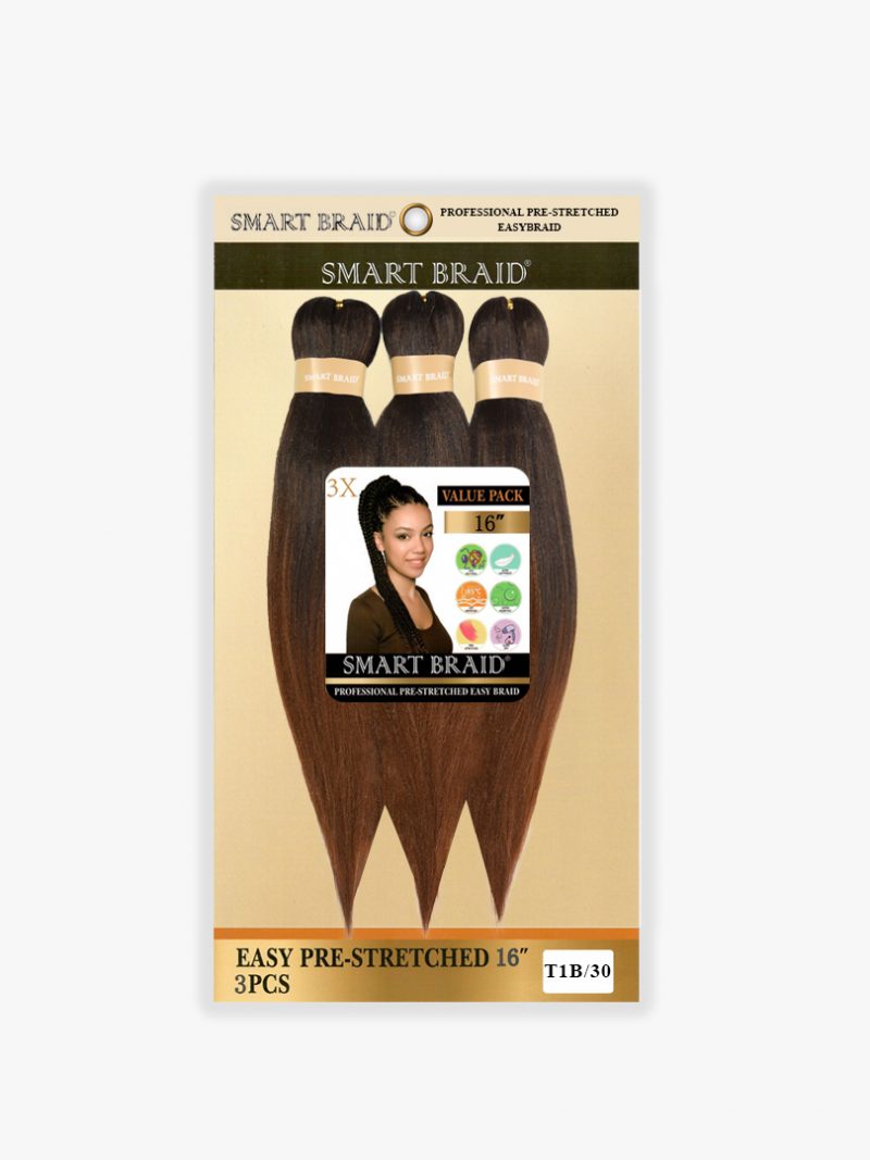 X Smart 3x Pre Stretch Braids 16" #T1B/30