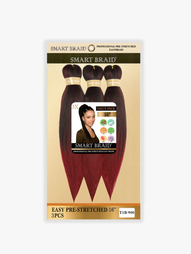 X Smart 3x Pre Stretch Braids 16" #T1B/900