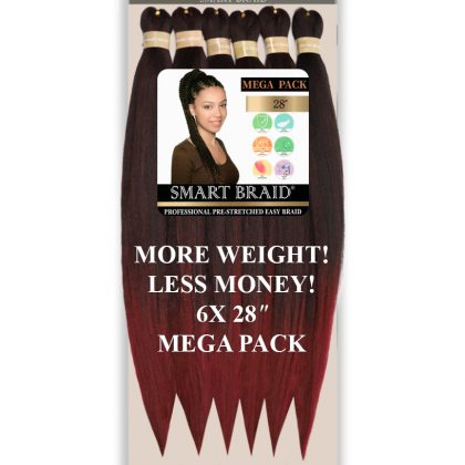 X Smart 6x Pre Stretch Braids 28" #T1B/900