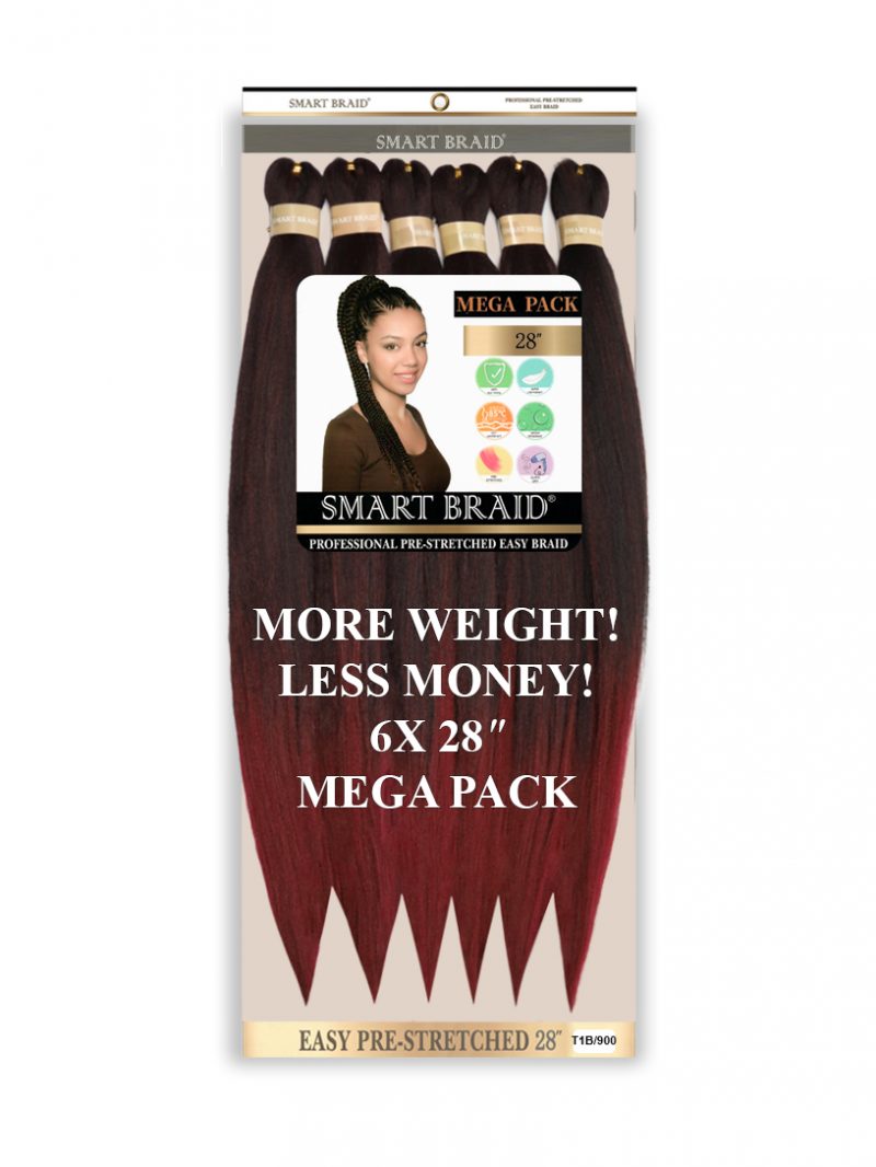 X Smart 6x Pre Stretch Braids 28" #T1B/900