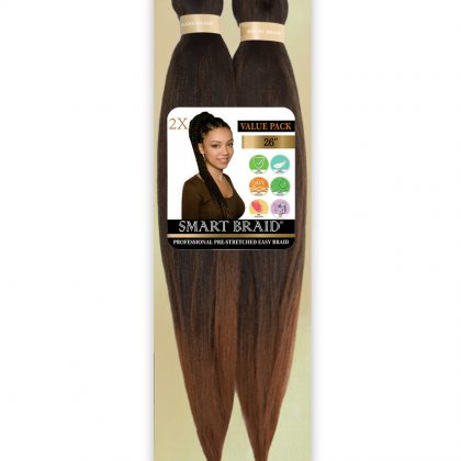 X Smart 2x Pre Stretch Braids 26" #T1B/30