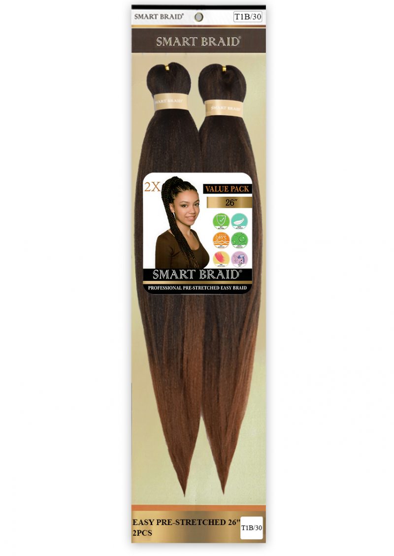 X Smart 2x Pre Stretch Braids 26" #T1B/30
