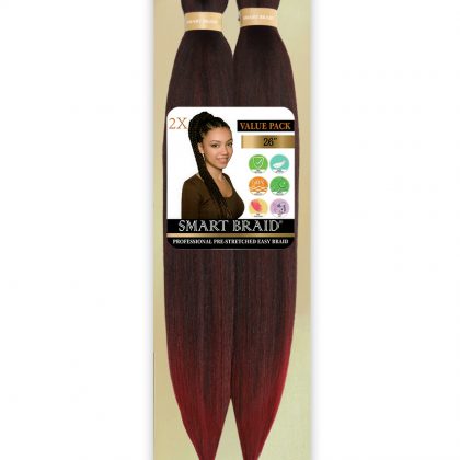 X Smart 2x Pre Stretch Braids 26" #T1B/900