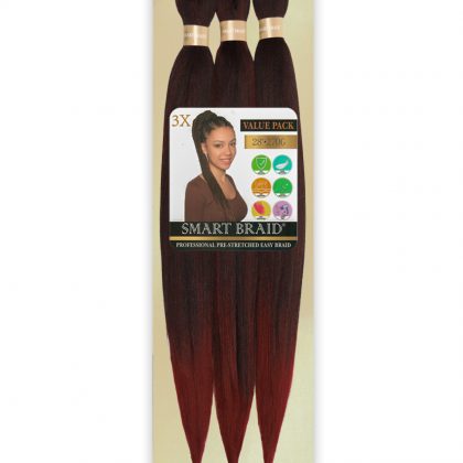 X Smart 3x PRE STRETCH BRAIDS 28" #T1B/900