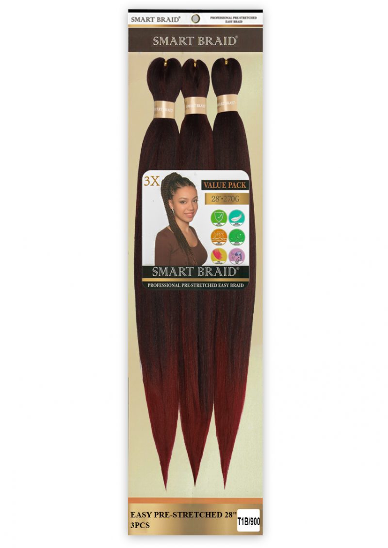 X Smart 3x PRE STRETCH BRAIDS 28" #T1B/900