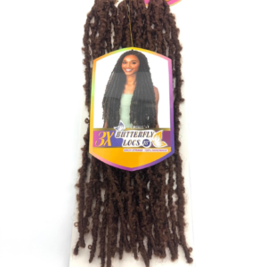 SMART BRAID BUTTERFLY LOCKS 18"