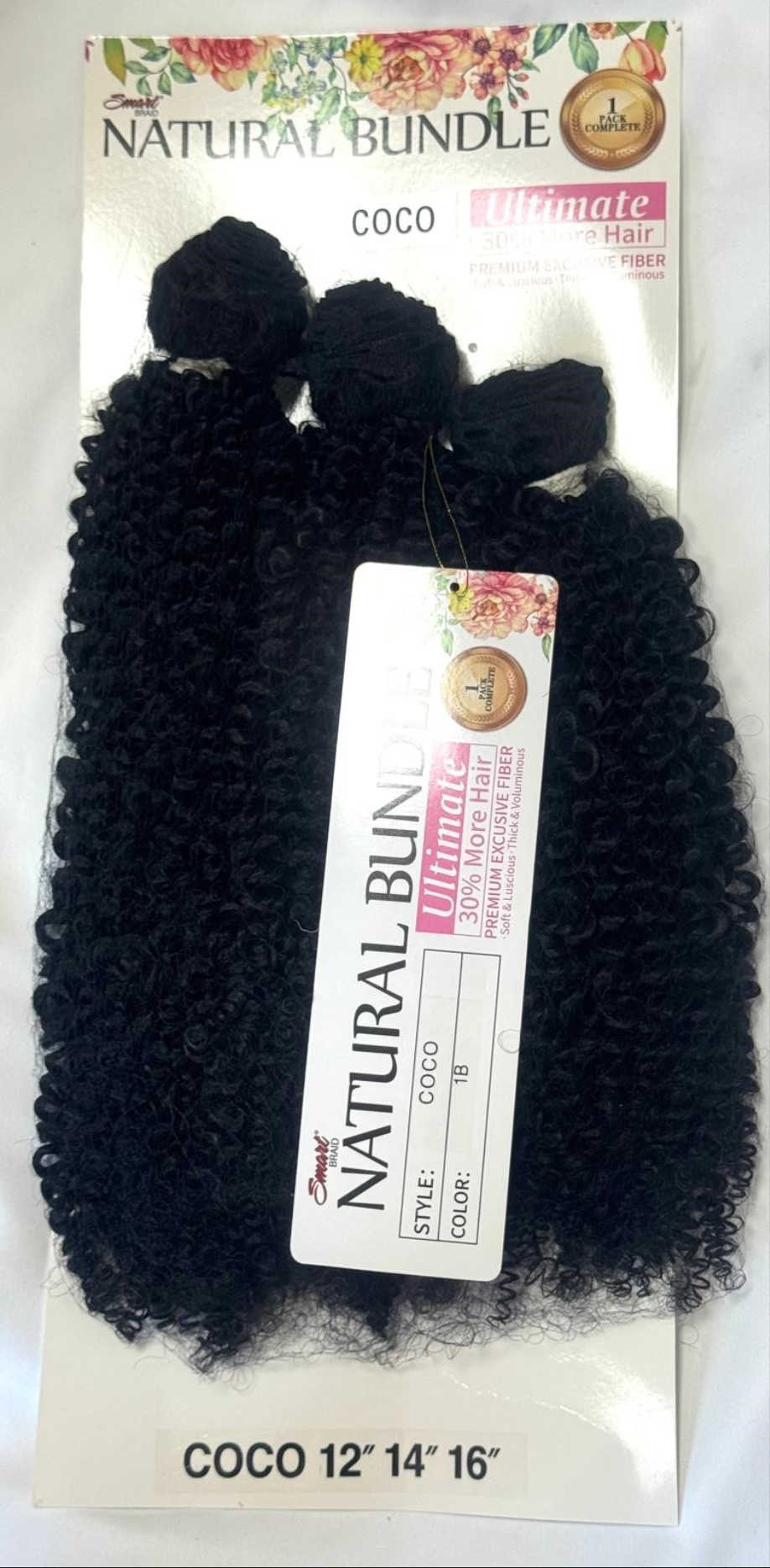 NATURAL BUNDLE COCO WEAVE 12"