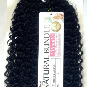 NATURAL BUNDLE 2X STELLA WEAVE 20"